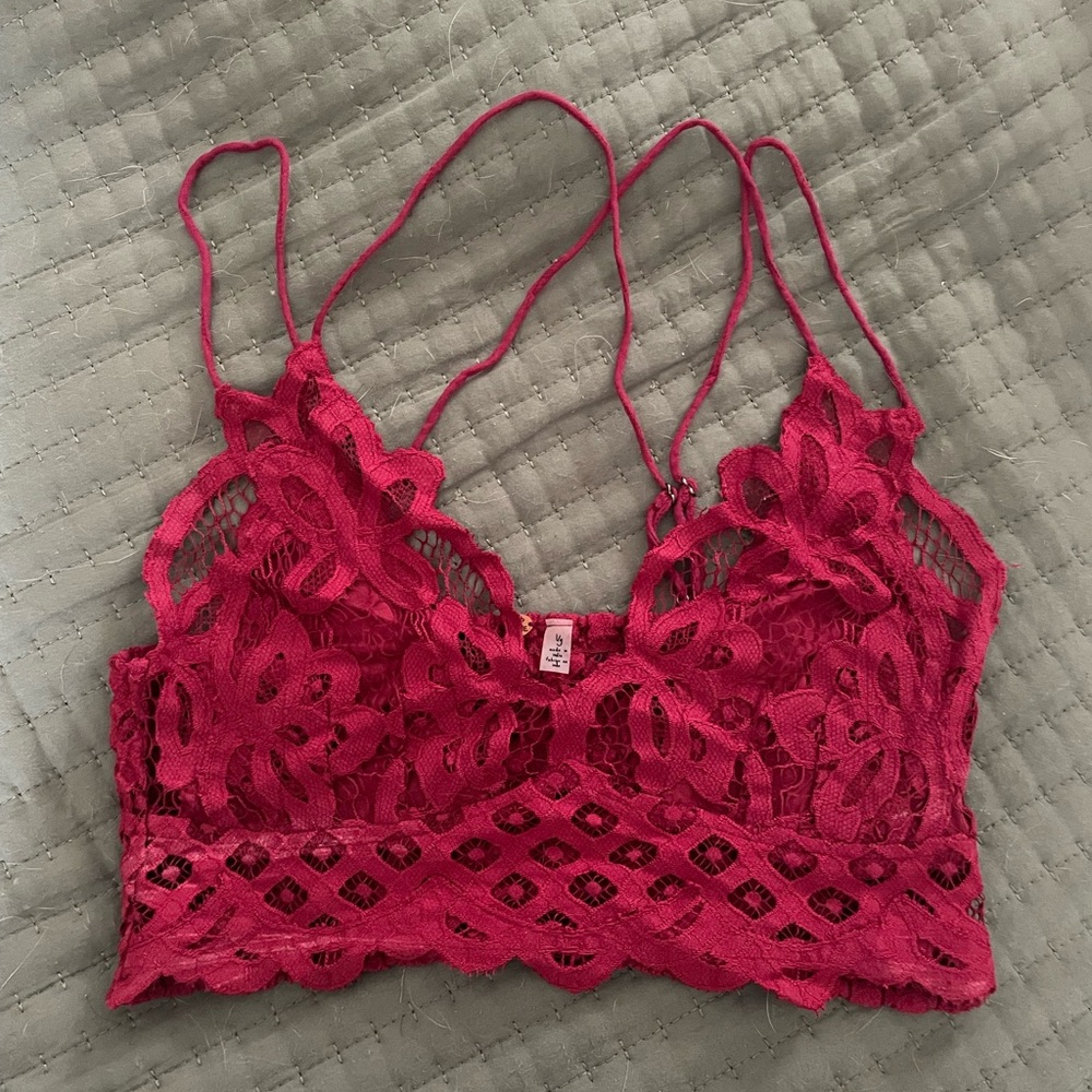 Red FP bralette